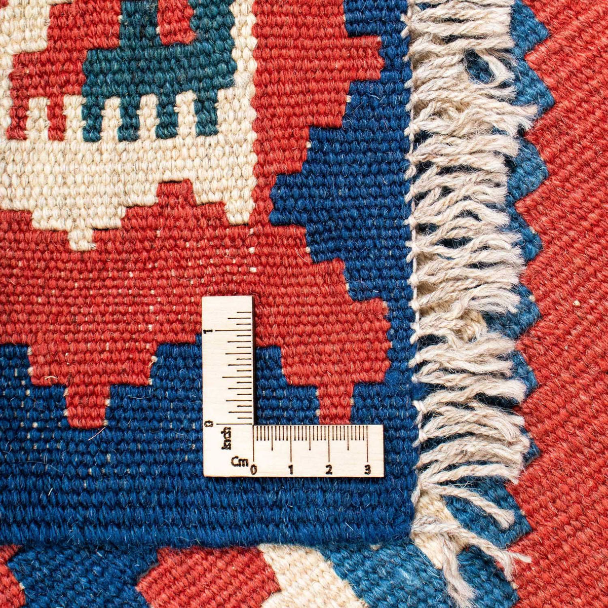 Kelim Rug - Oriental - 213 x 160 cm - red