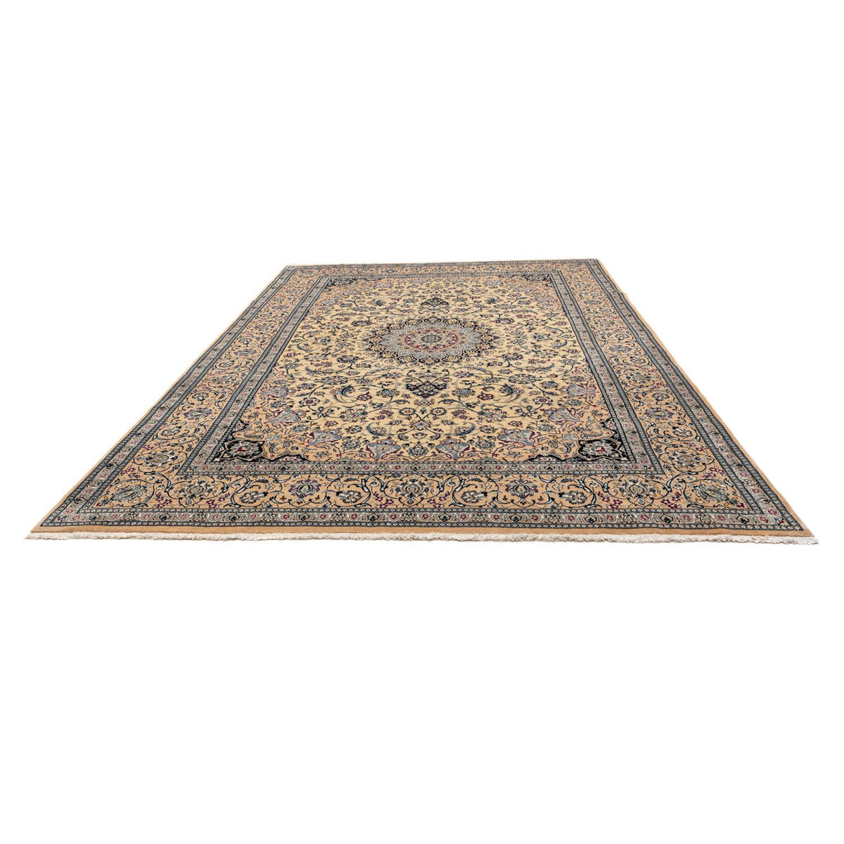 Perser Rug - Nain - Royal - 344 x 245 cm - dark beige
