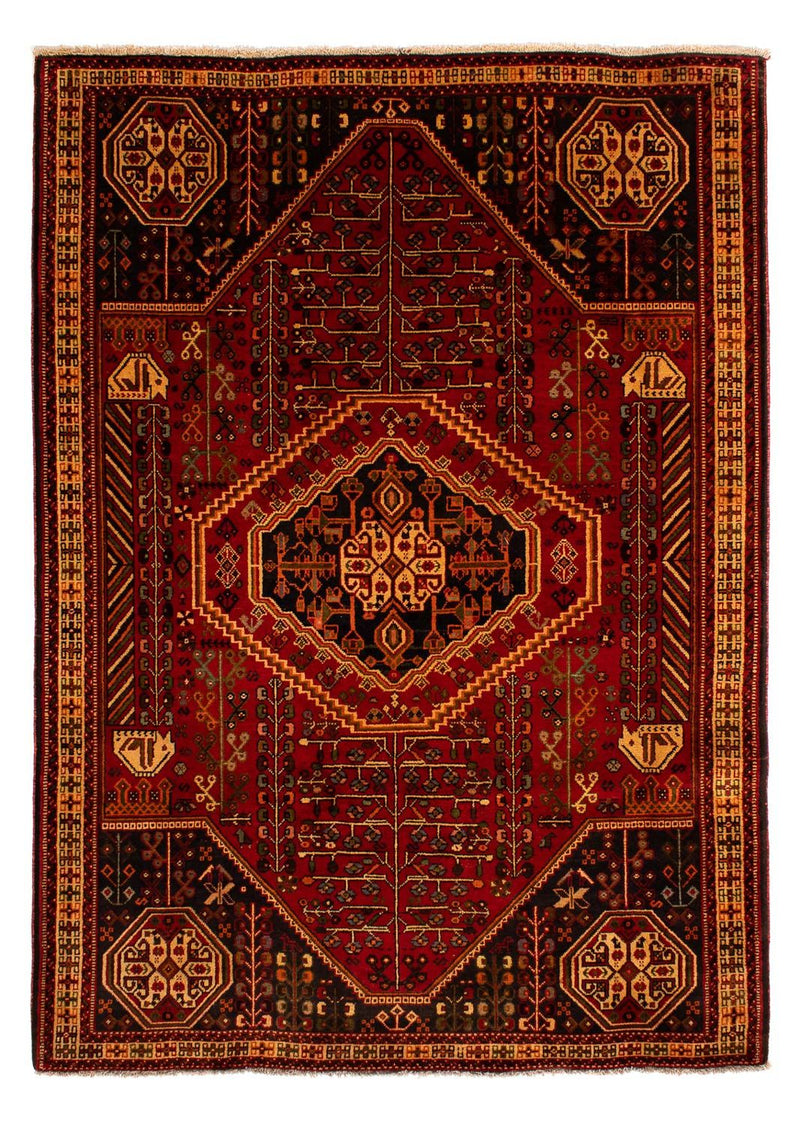 Perser Rug - Nomadic - 290 x 201 cm - dark red