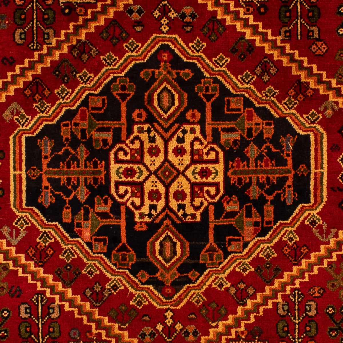 Perser Rug - Nomadic - 290 x 201 cm - dark red