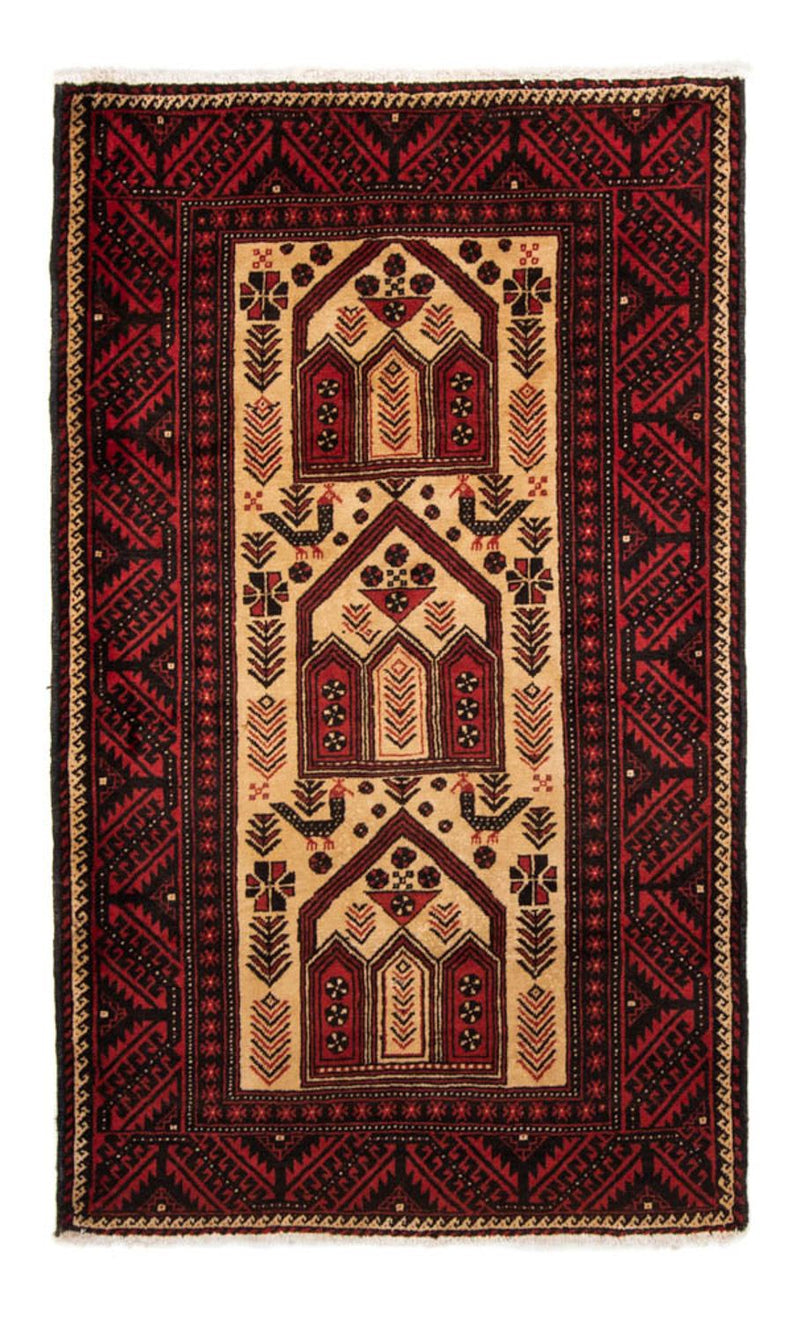 Belutsch Rug - 193 x 118 cm - red