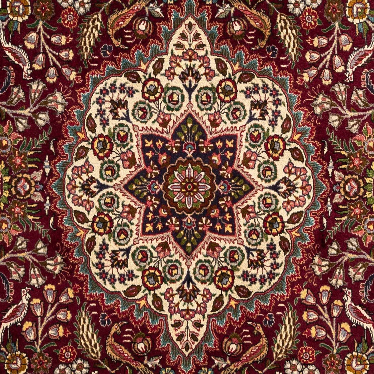 Perser Rug - Tabriz - Royal - 285 x 202 cm - dark red