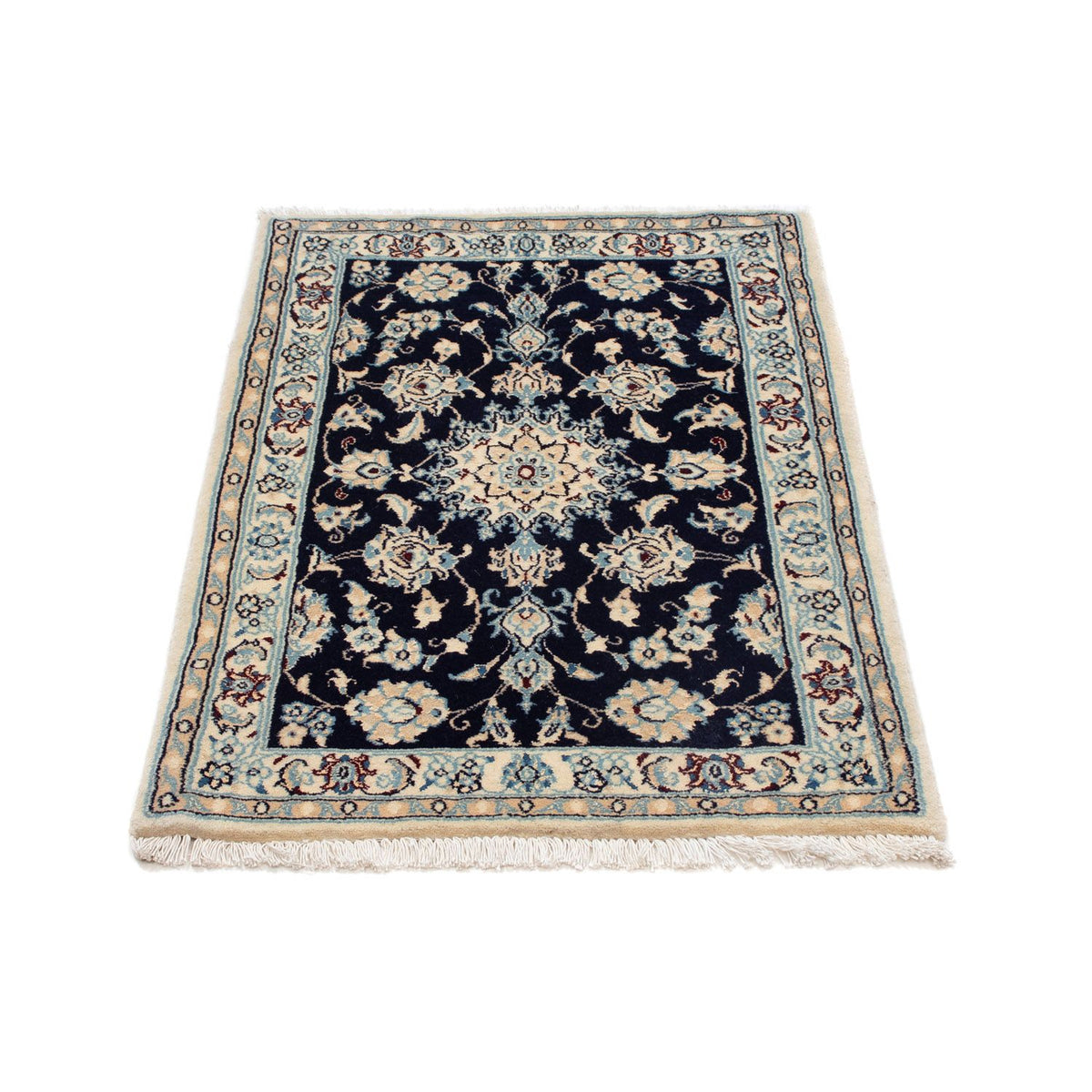 Perser Rug - Nain - Royal - 90 x 58 cm - dark blue