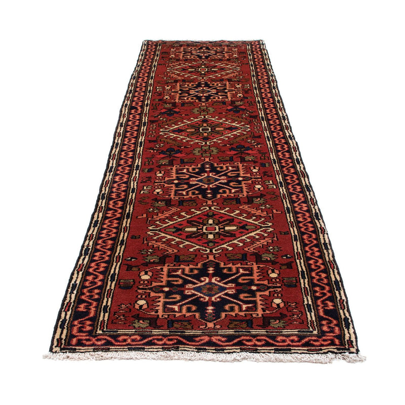 Runner Perser Rug - Nomadic - 297 x 78 cm - dark red