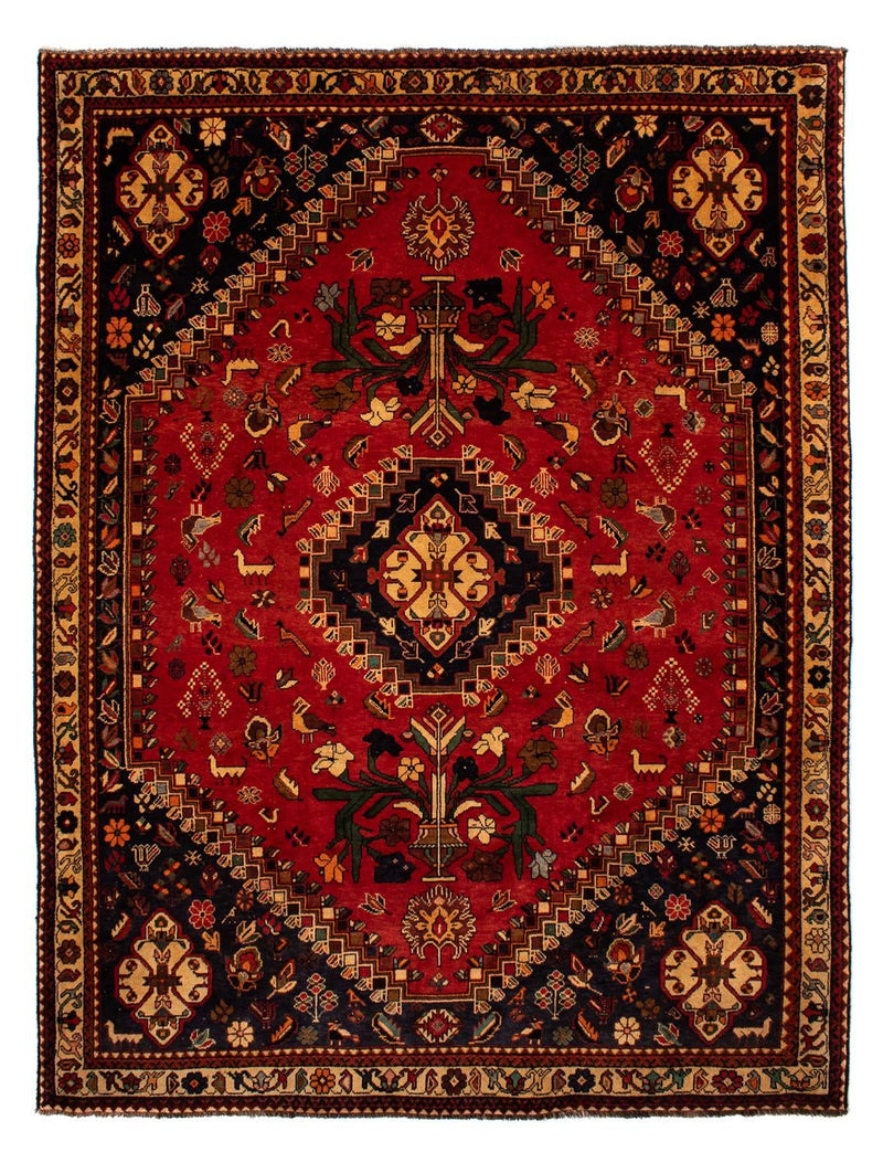 Perser Rug - Nomadic - 302 x 219 cm - dark red