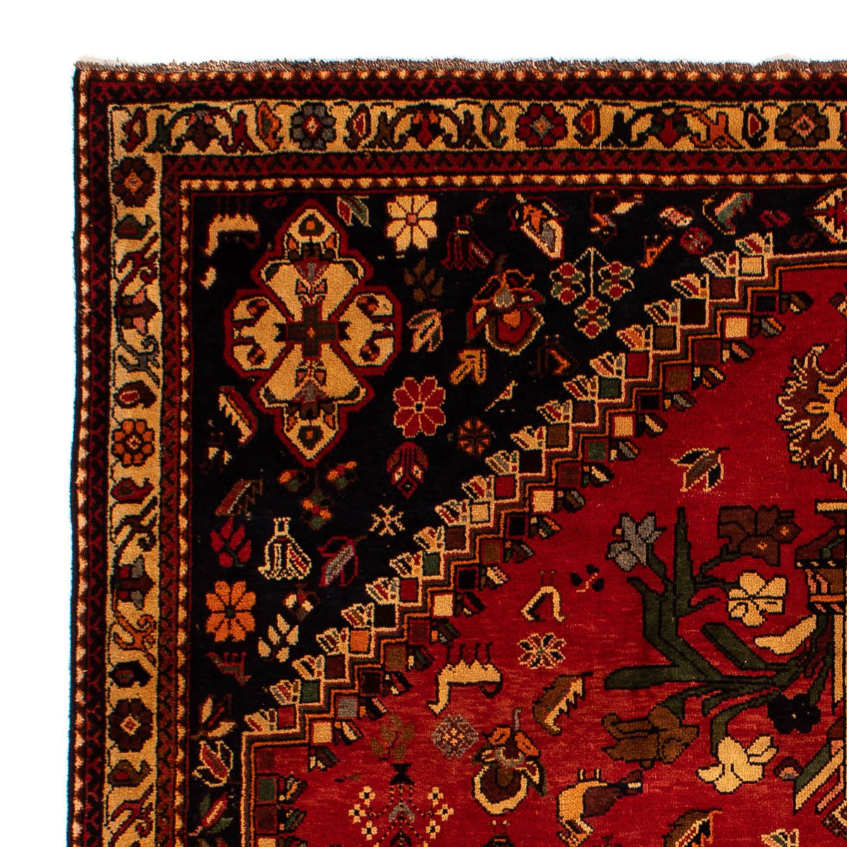 Perser Rug - Nomadic - 302 x 219 cm - dark red