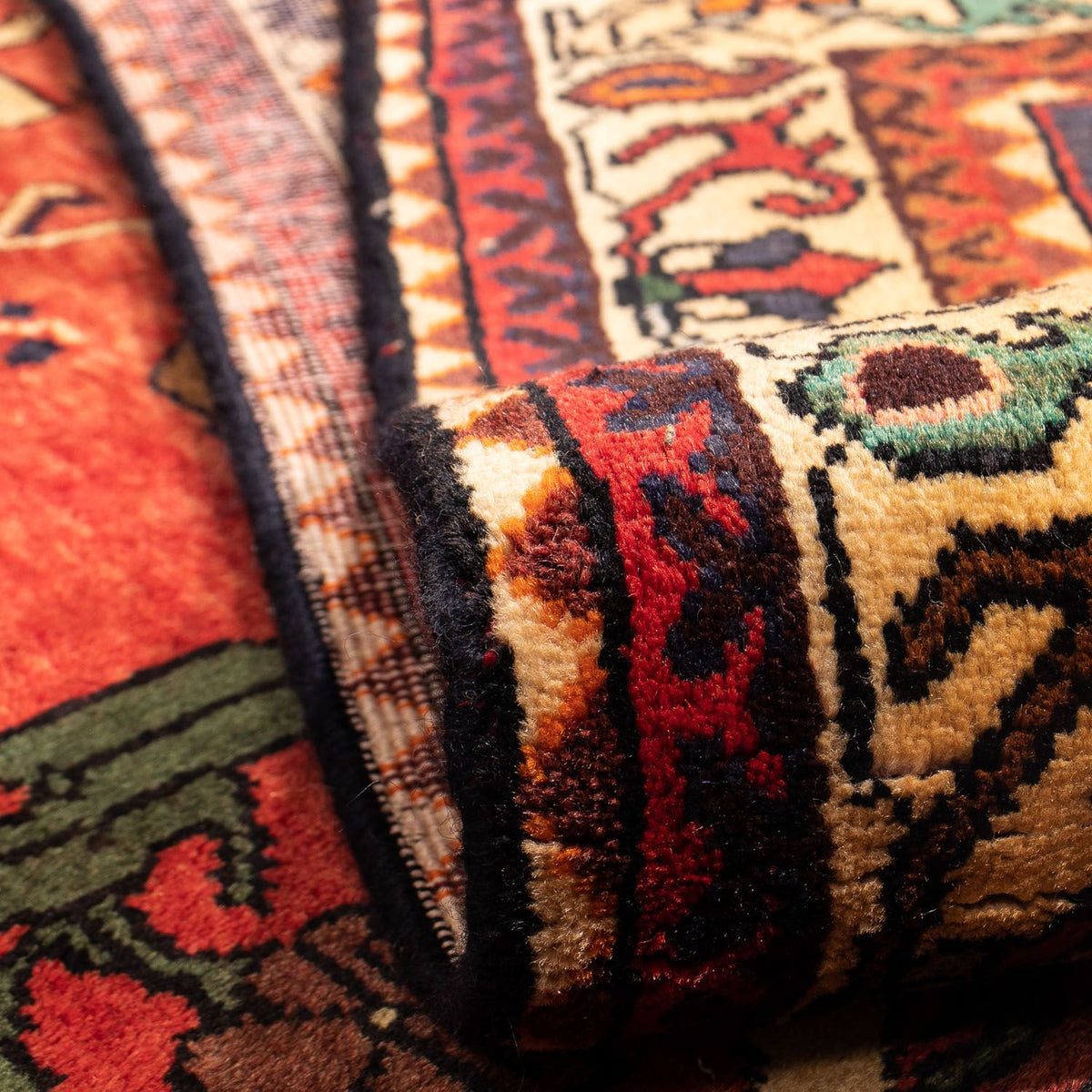 Perser Rug - Nomadic - 302 x 219 cm - dark red