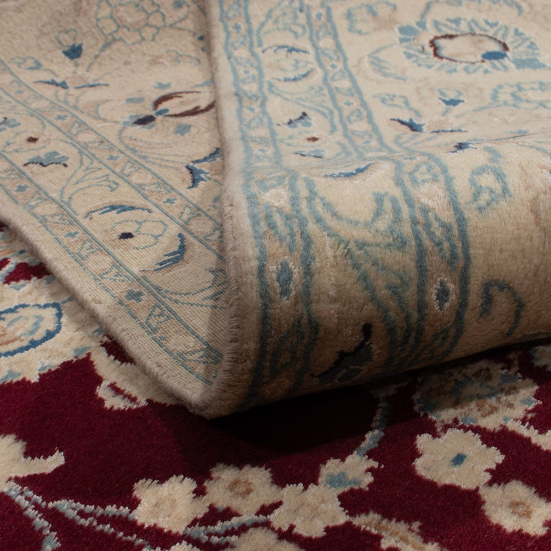 Perser Rug - Nain - 338 x 244 cm - dark red