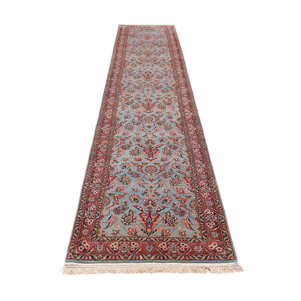 Runner Perser Rug - Isfahan - Premium - 415 x 77 cm - multicolored