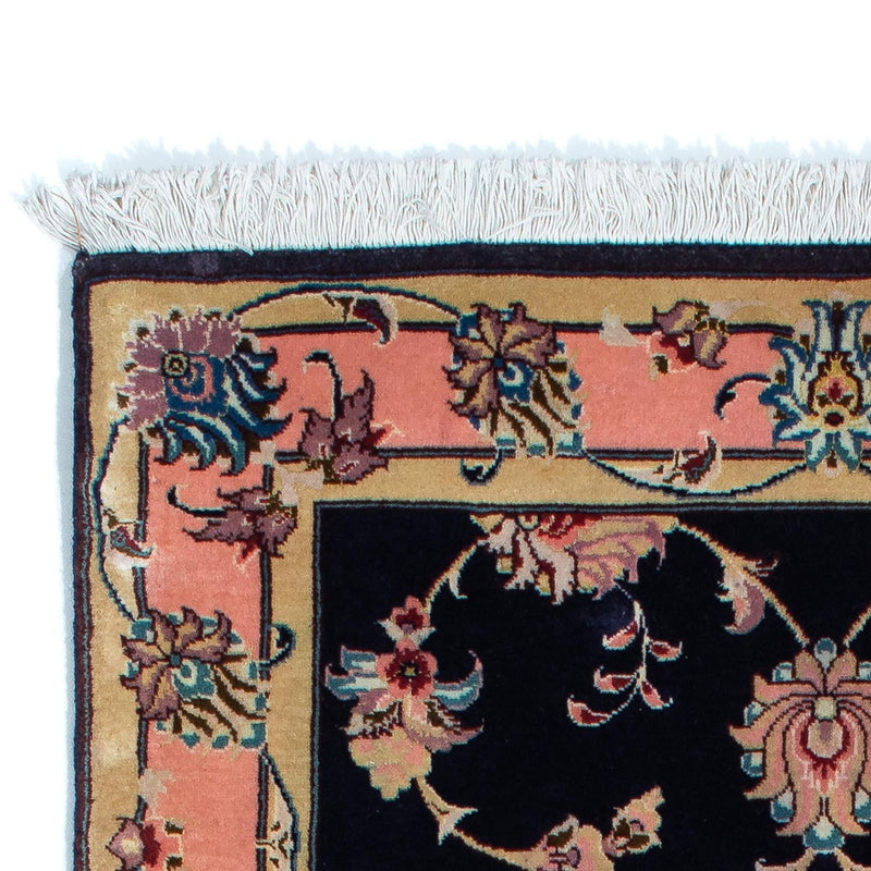 Runner Perser Rug - Tabriz - Royal - 200 x 74 cm - dark blue