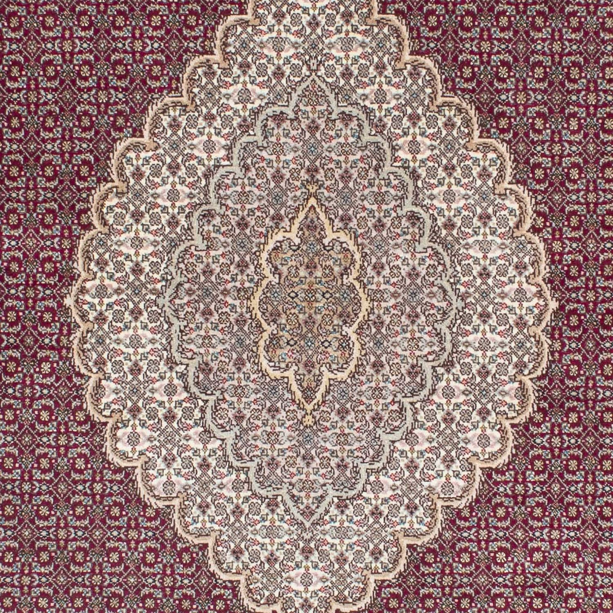 Perser Rug - Tabriz - 209 x 153 cm - dark red