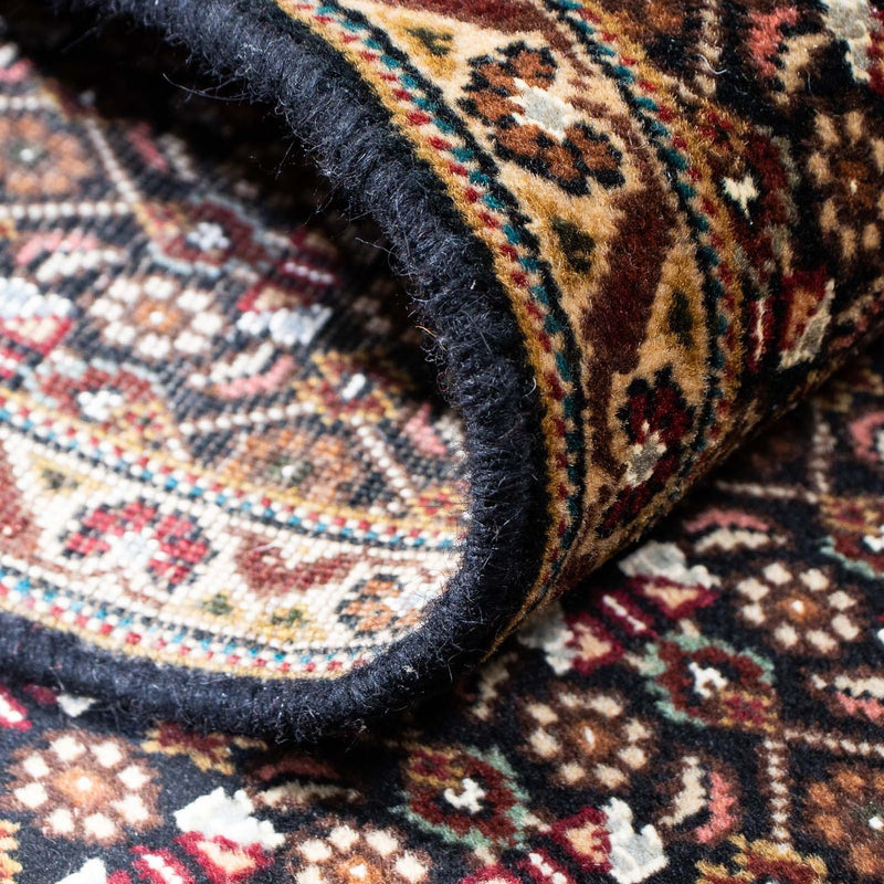 Runner Perser Rug - Tabriz - 204 x 74 cm - dark blue