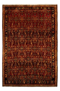 Perser Rug - Nomadic - 308 x 212 cm - dark red