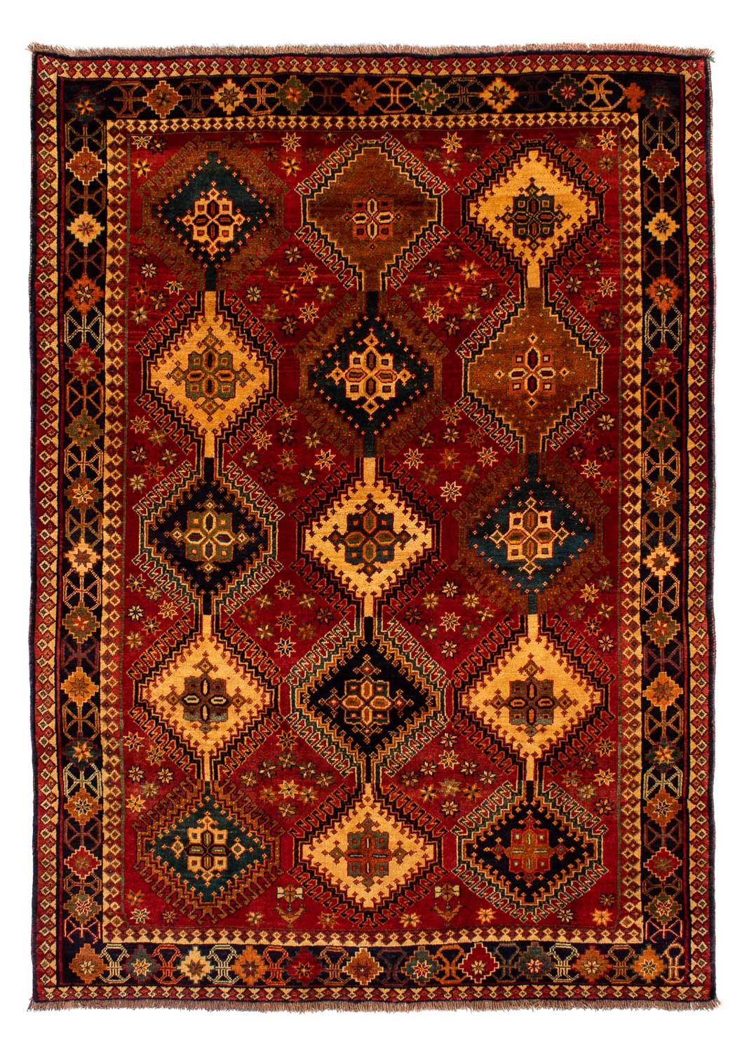 Perser Rug - Nomadic - 282 x 200 cm - dark red