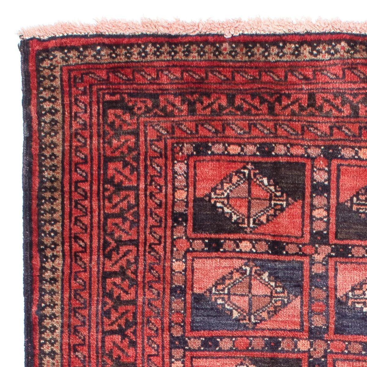 Belutsch Rug - 151 x 91 cm - light red