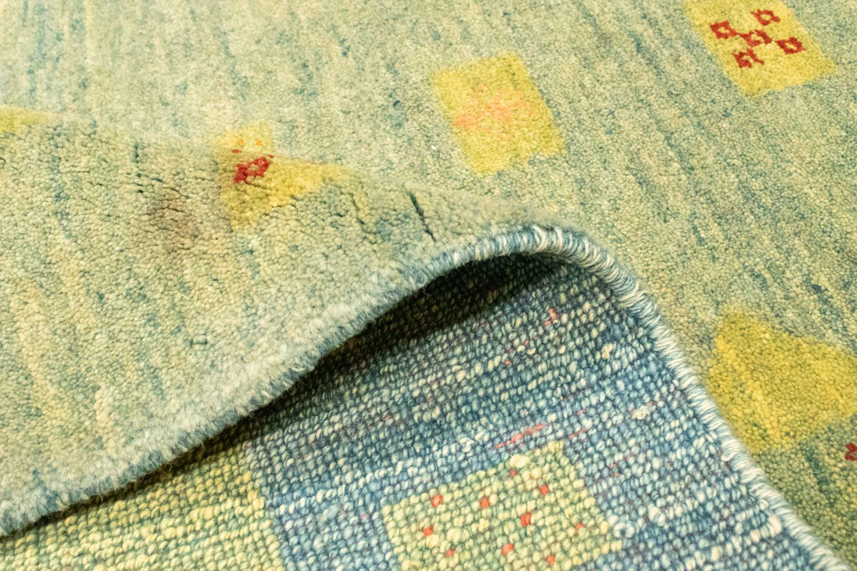 Gabbeh Rug - Perser - 218 x 175 cm - light green