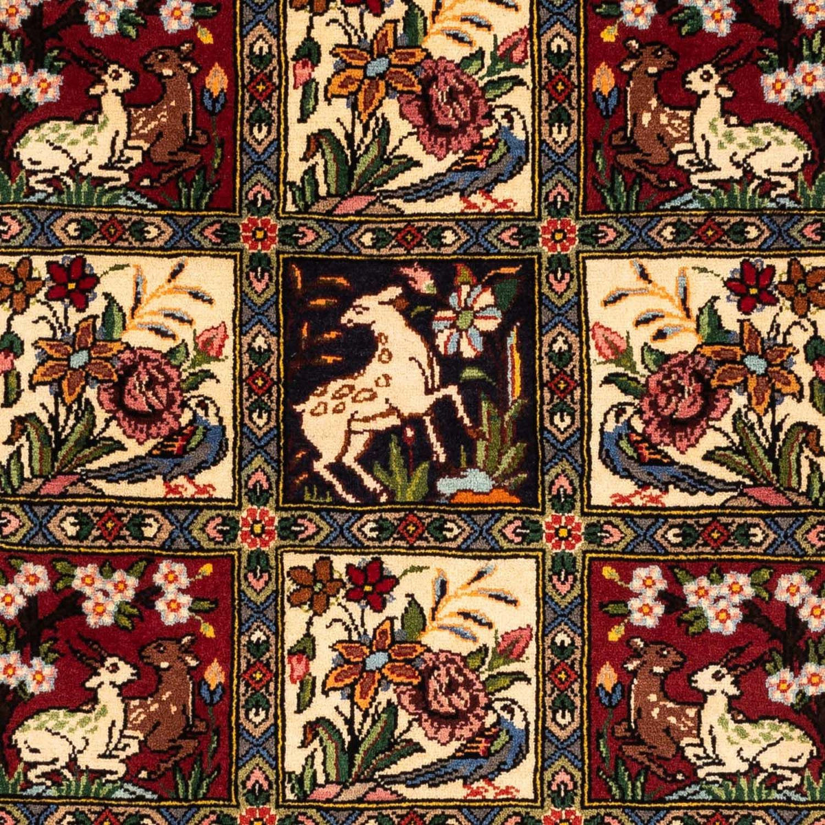 Perser Rug - Nomadic - 160 x 108 cm - dark red