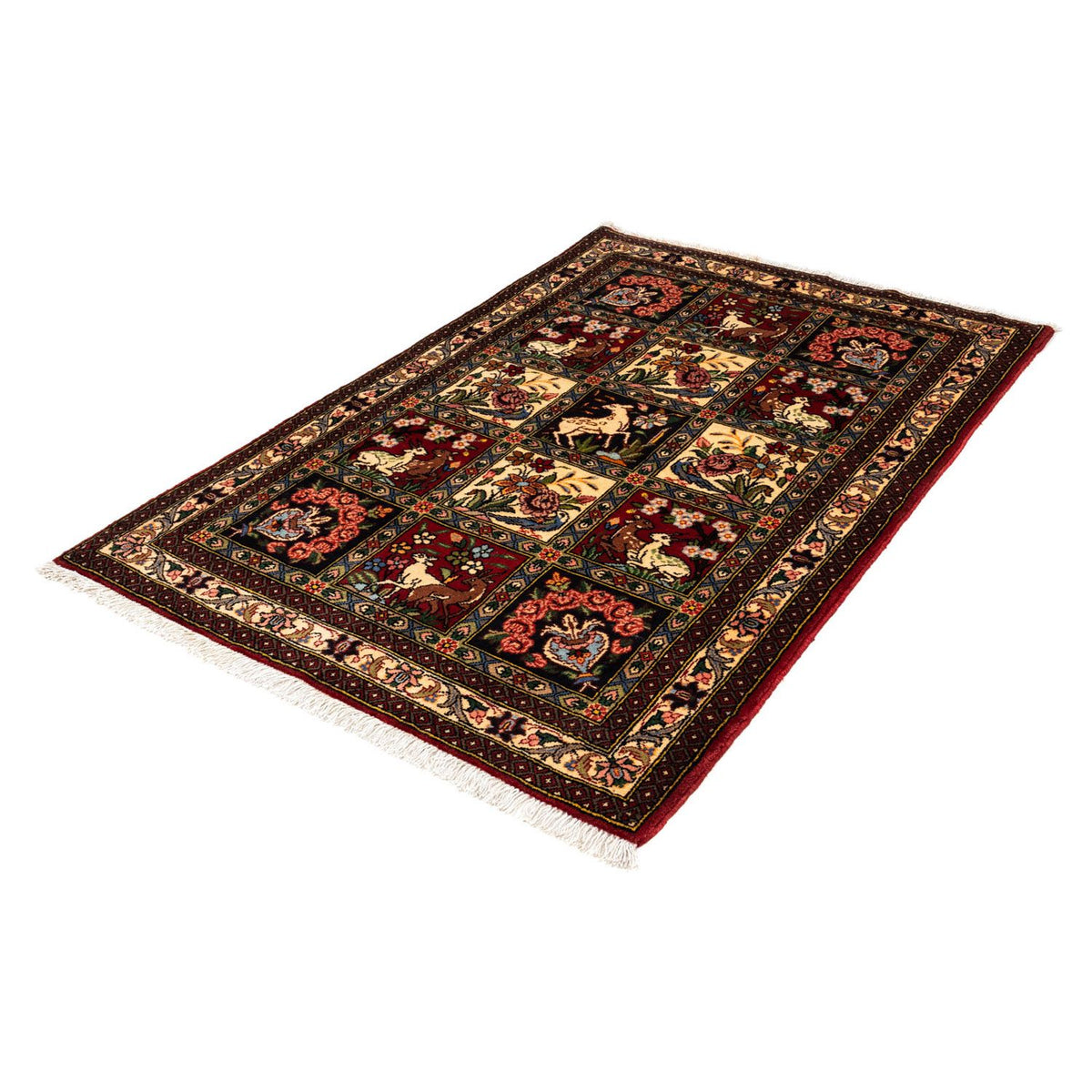 Perser Rug - Nomadic - 160 x 108 cm - dark red