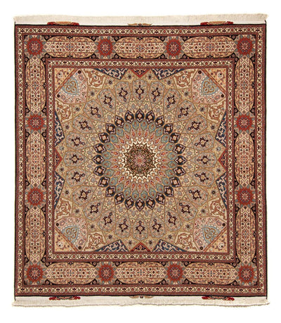Tabriz - 50 Raj Rug 204x206cm - Persian Rugs
