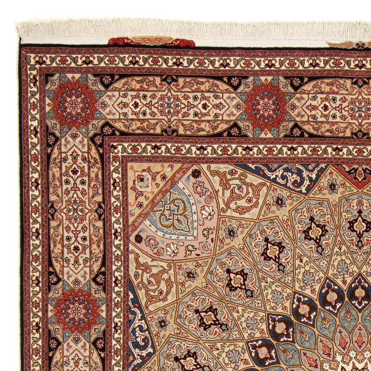 Tabriz - 50 Raj Rug 204x206cm - Persian Rugs