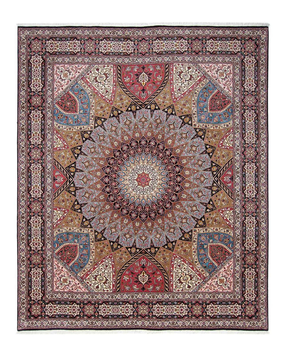 Perser Rug - Tabriz - Royal - 303 x 256 cm - multicolored