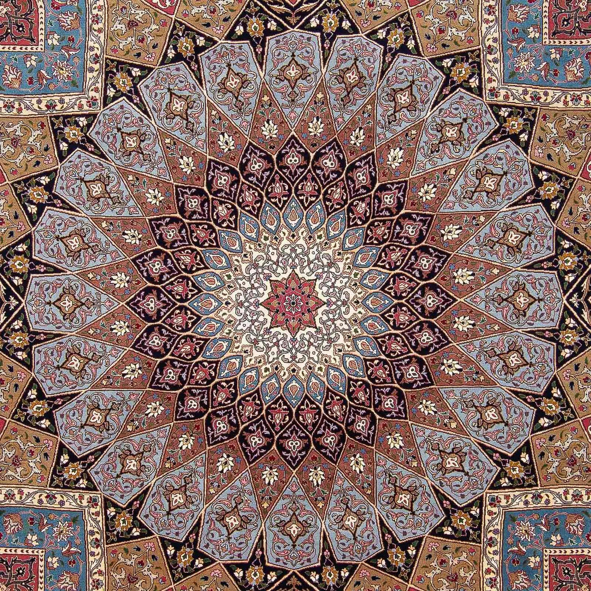 Perser Rug - Tabriz - Royal - 303 x 256 cm - multicolored