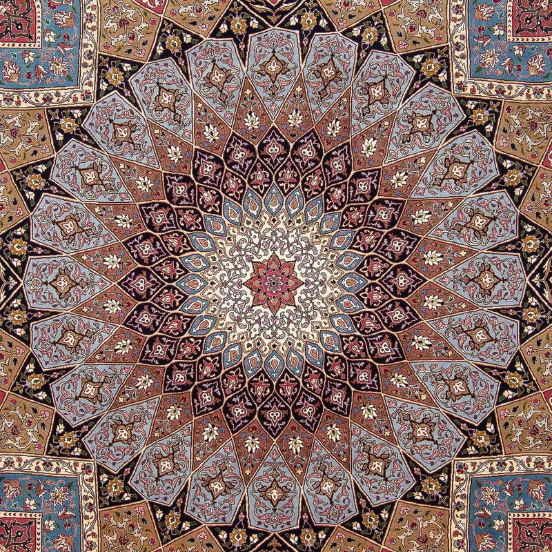 Perser Rug - Tabriz - Royal - 303 x 256 cm - multicolored