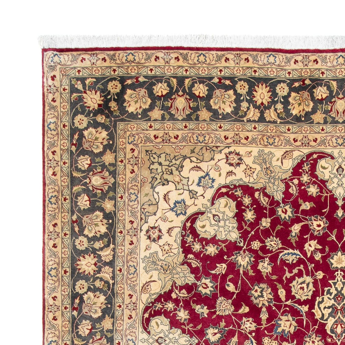 Tabriz - 50 Raj Rug 202x300cm - Persian Rugs