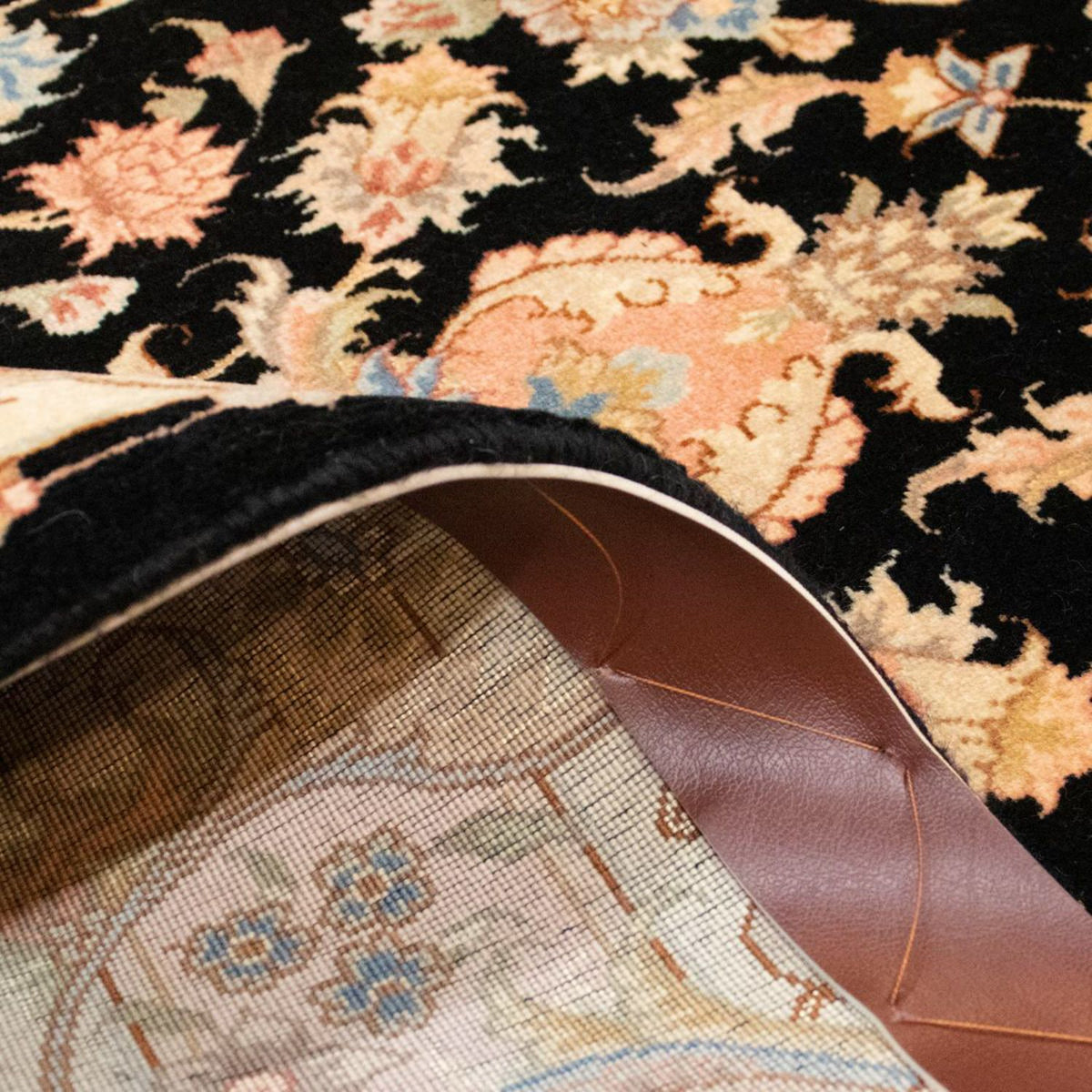 Perser Rug - Tabriz - Royal - 158 x 100 cm - black