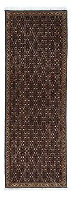 Runner Perser Rug - Tabriz - 206 x 70 cm - dark blue