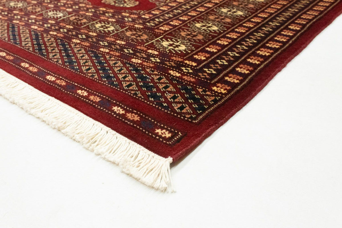 Afghan Rug - Bukhara square  - 205 x 193 cm - red