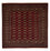 Afghan Rug - Bukhara square  - 205 x 205 cm - red