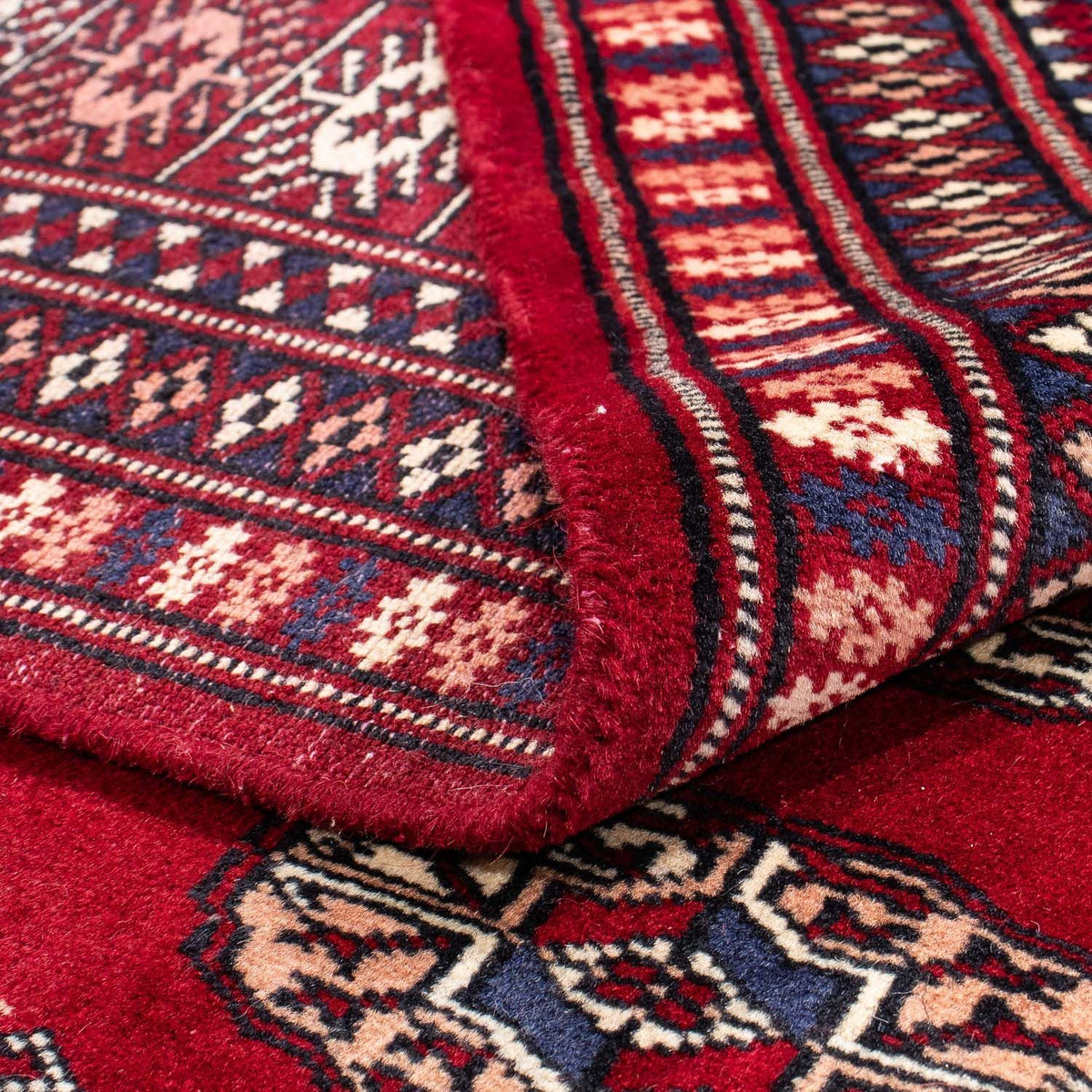 Afghan Rug - Bukhara - 240 x 170 cm - dark red