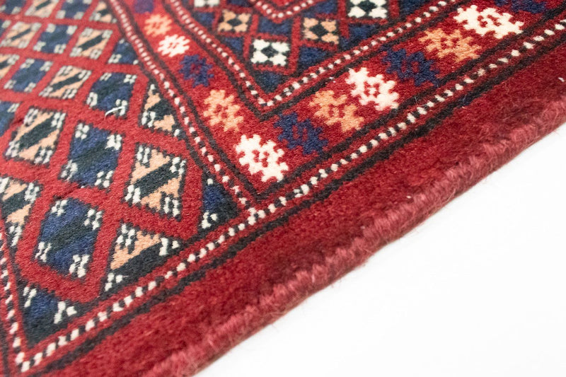 Afghan Rug - Bukhara - 177 x 125 cm - red