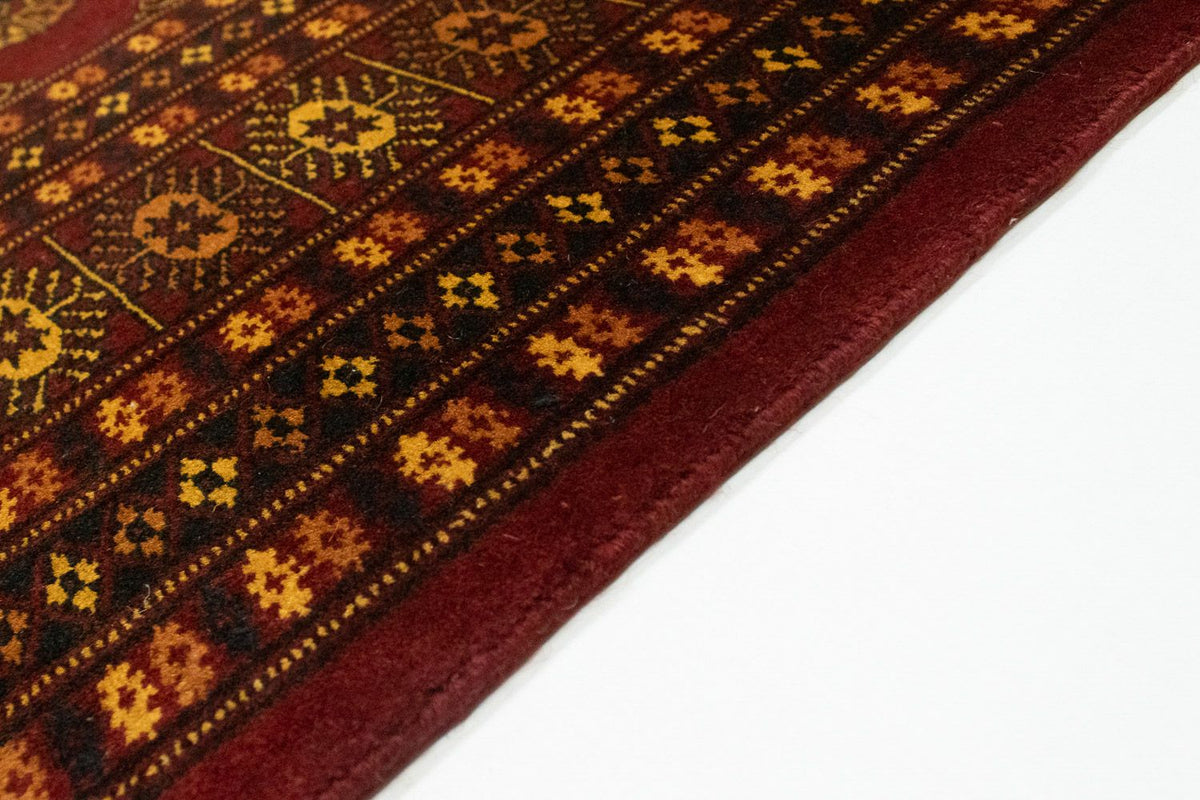 Afghan Rug - Bukhara - 248 x 197 cm - red
