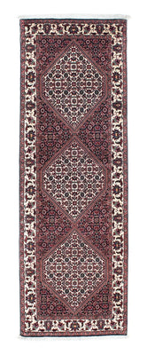 Runner Perser Rug - Bidjar - 196 x 75 cm - dark blue