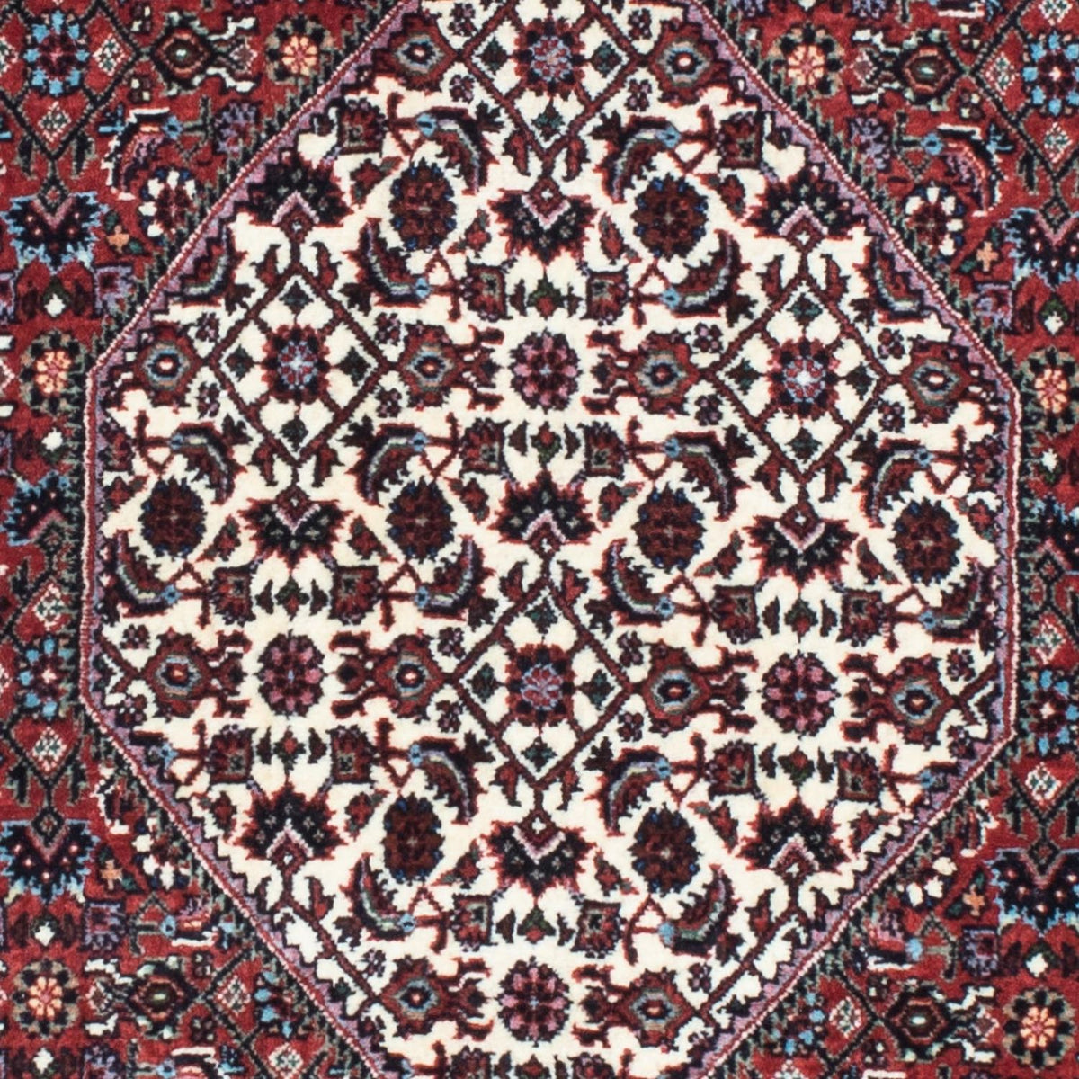 Runner Perser Rug - Bidjar - 203 x 70 cm - dark blue