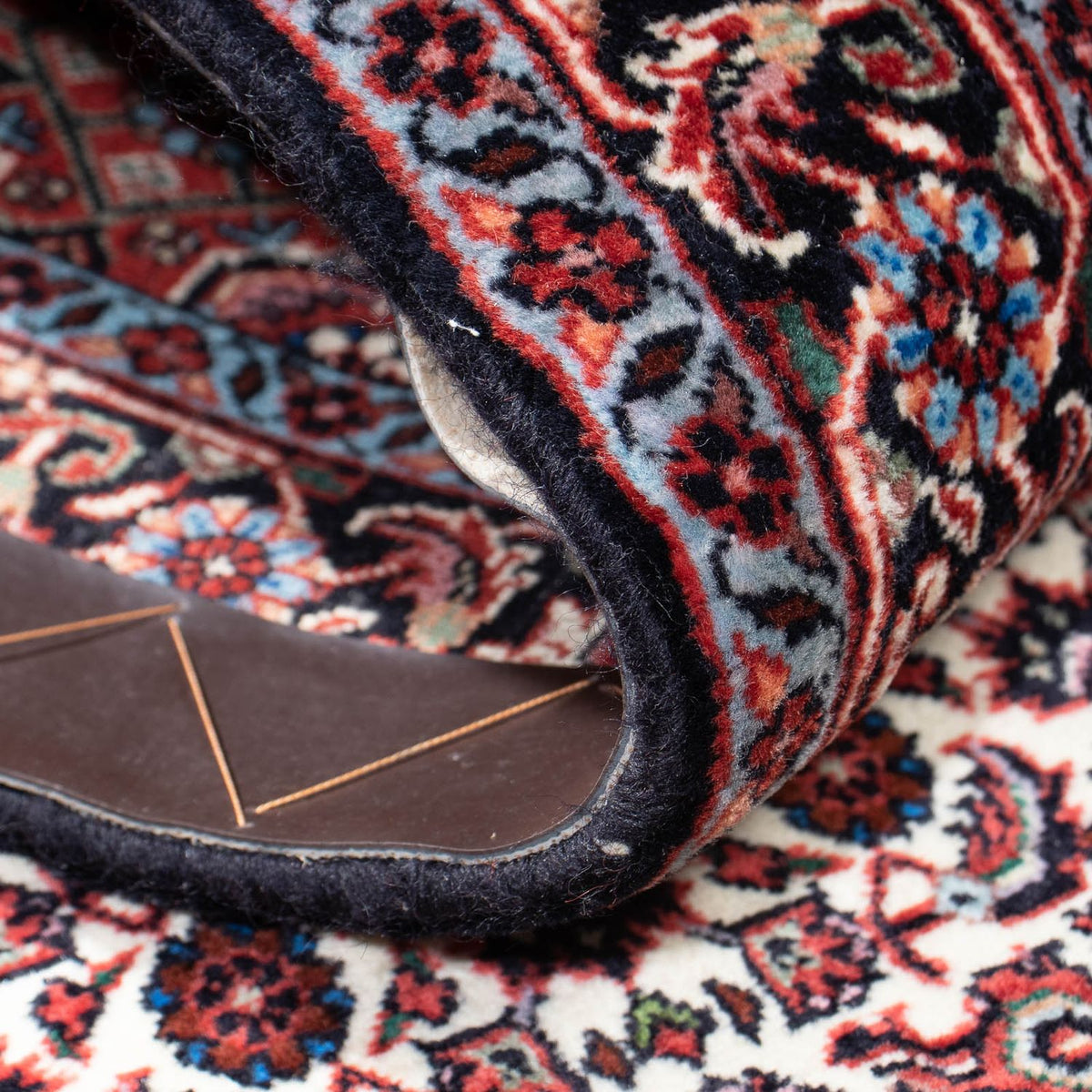 Runner Perser Rug - Bidjar - 203 x 70 cm - dark blue