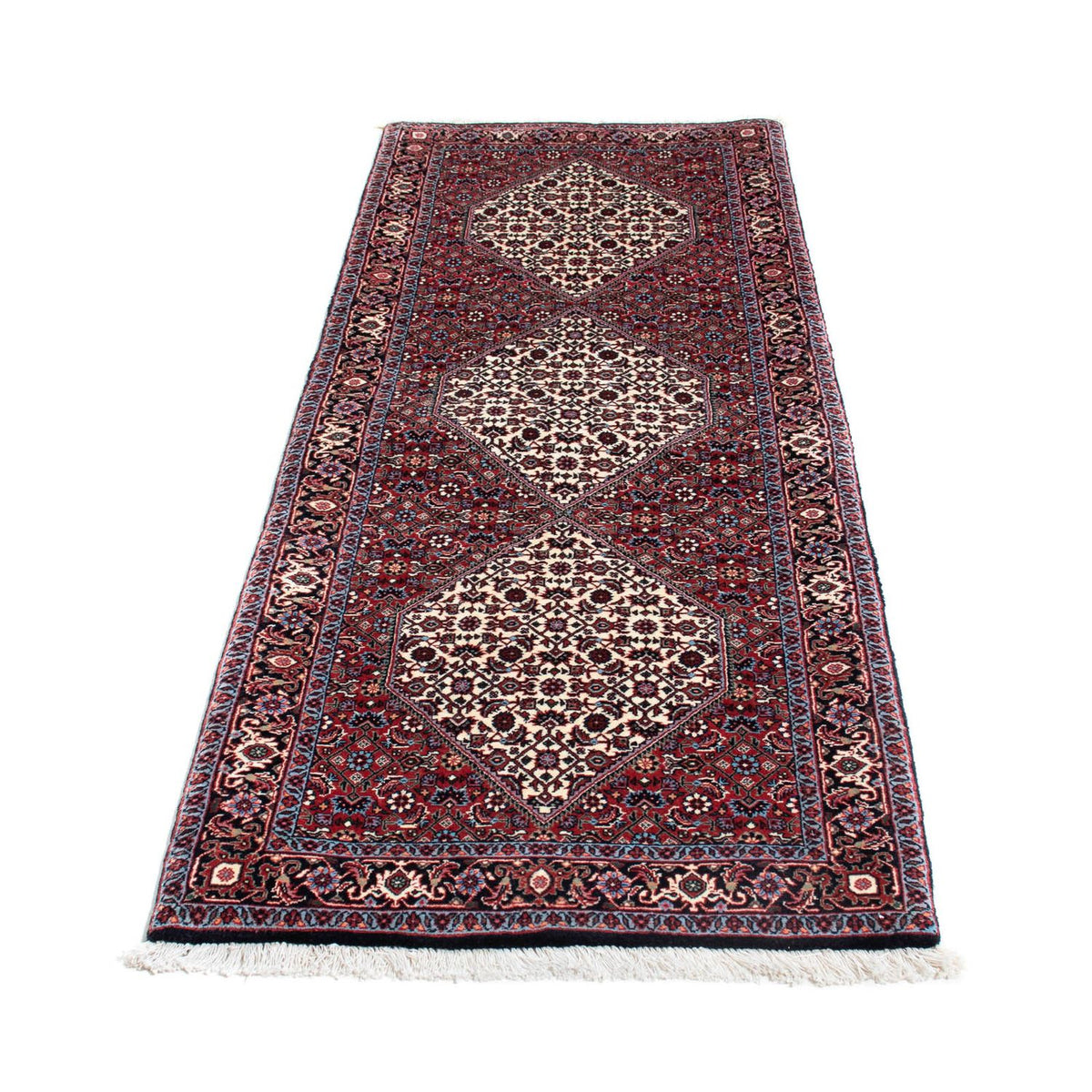 Runner Perser Rug - Bidjar - 203 x 70 cm - dark blue