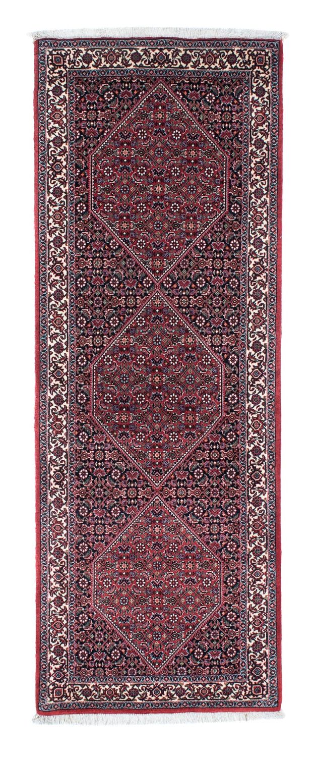 Runner Perser Rug - Bidjar - 213 x 75 cm - dark blue