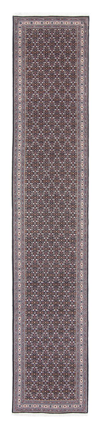Runner Perser Rug - Tabriz - 391 x 70 cm - grey