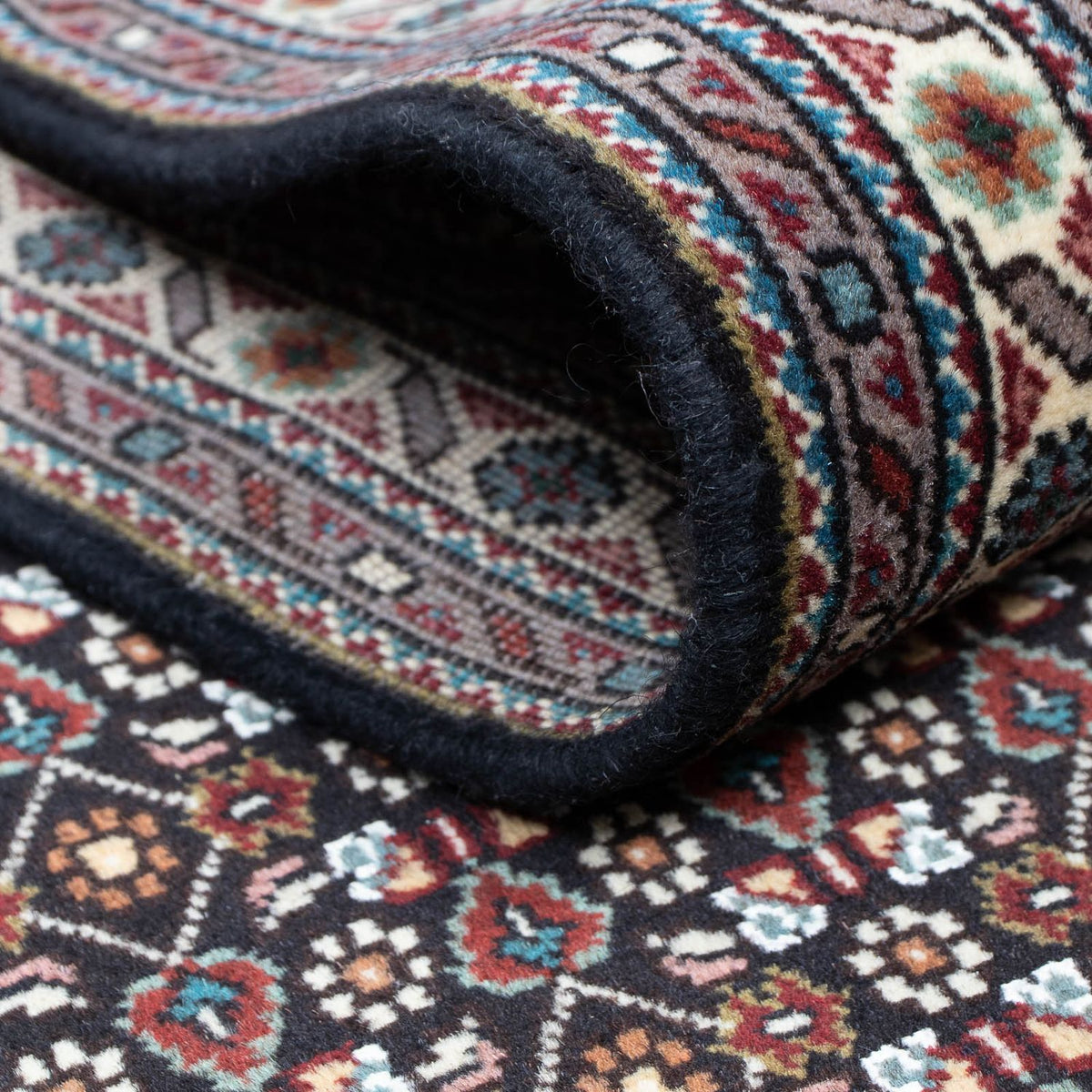 Runner Perser Rug - Tabriz - 391 x 68 cm - grey