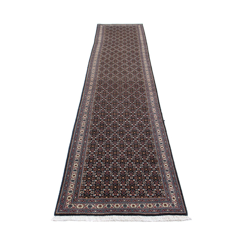 Runner Perser Rug - Tabriz - 392 x 67 cm - grey