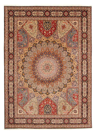 Tabriz - 50 Raj Rug 301x400cm - Persian Rugs
