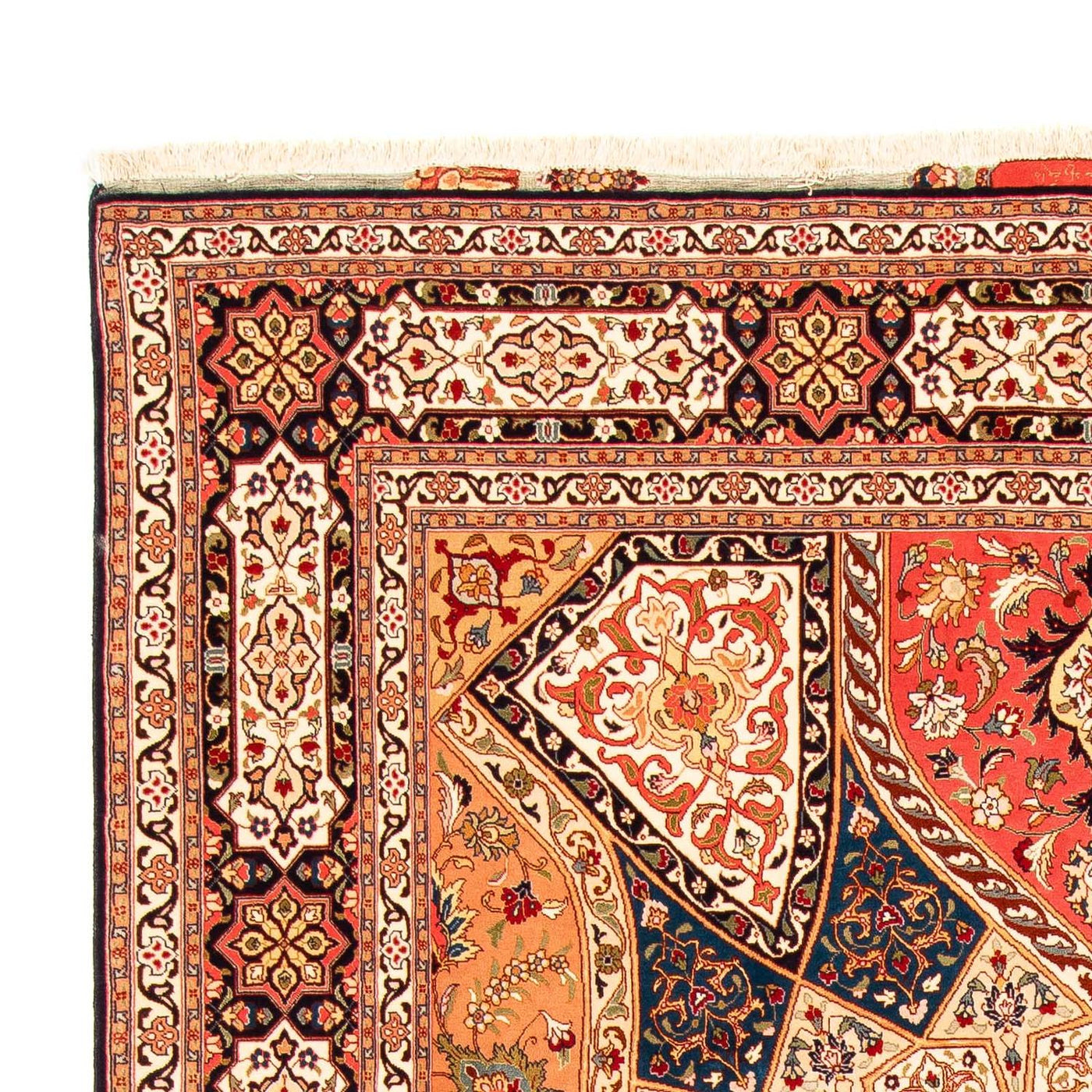 Tabriz - 50 Raj Rug 302x202cm - Persian Rugs