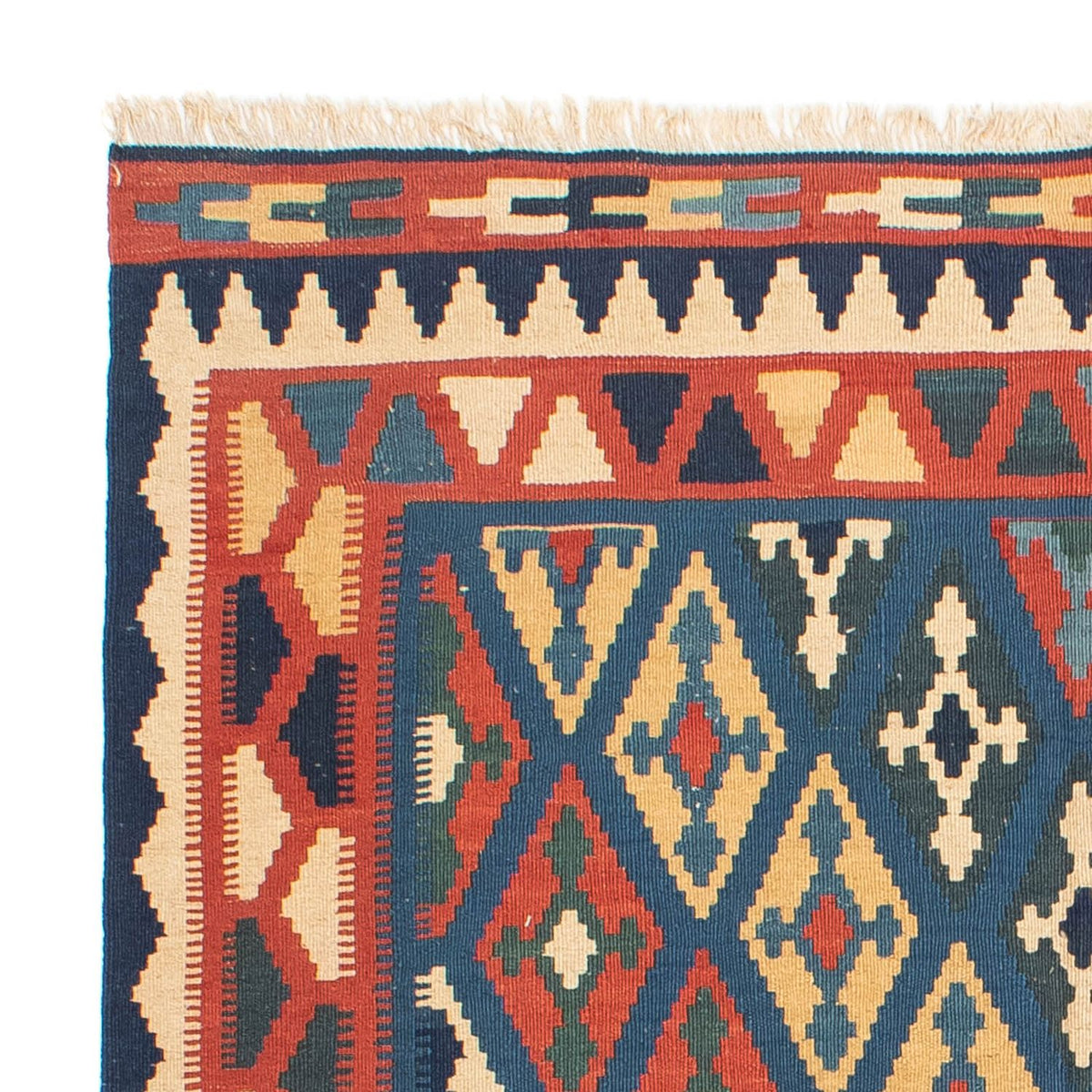 Kelim Rug - Oriental - 174 x 148 cm - blue