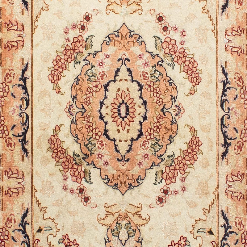 Runner Perser Rug - Tabriz - Royal - 306 x 74 cm - beige
