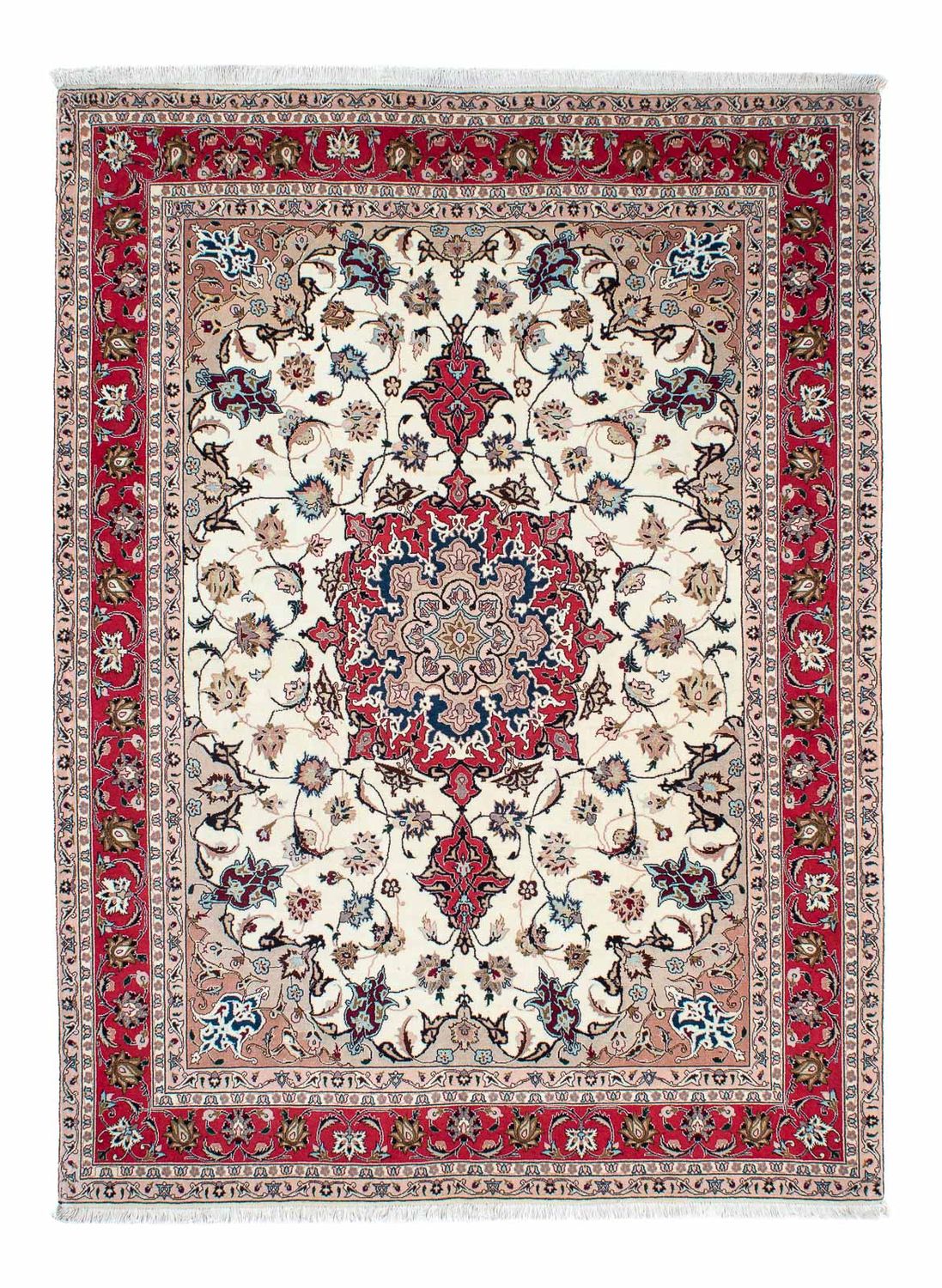 Perser Rug - Tabriz - Royal - 212 x 154 cm - beige