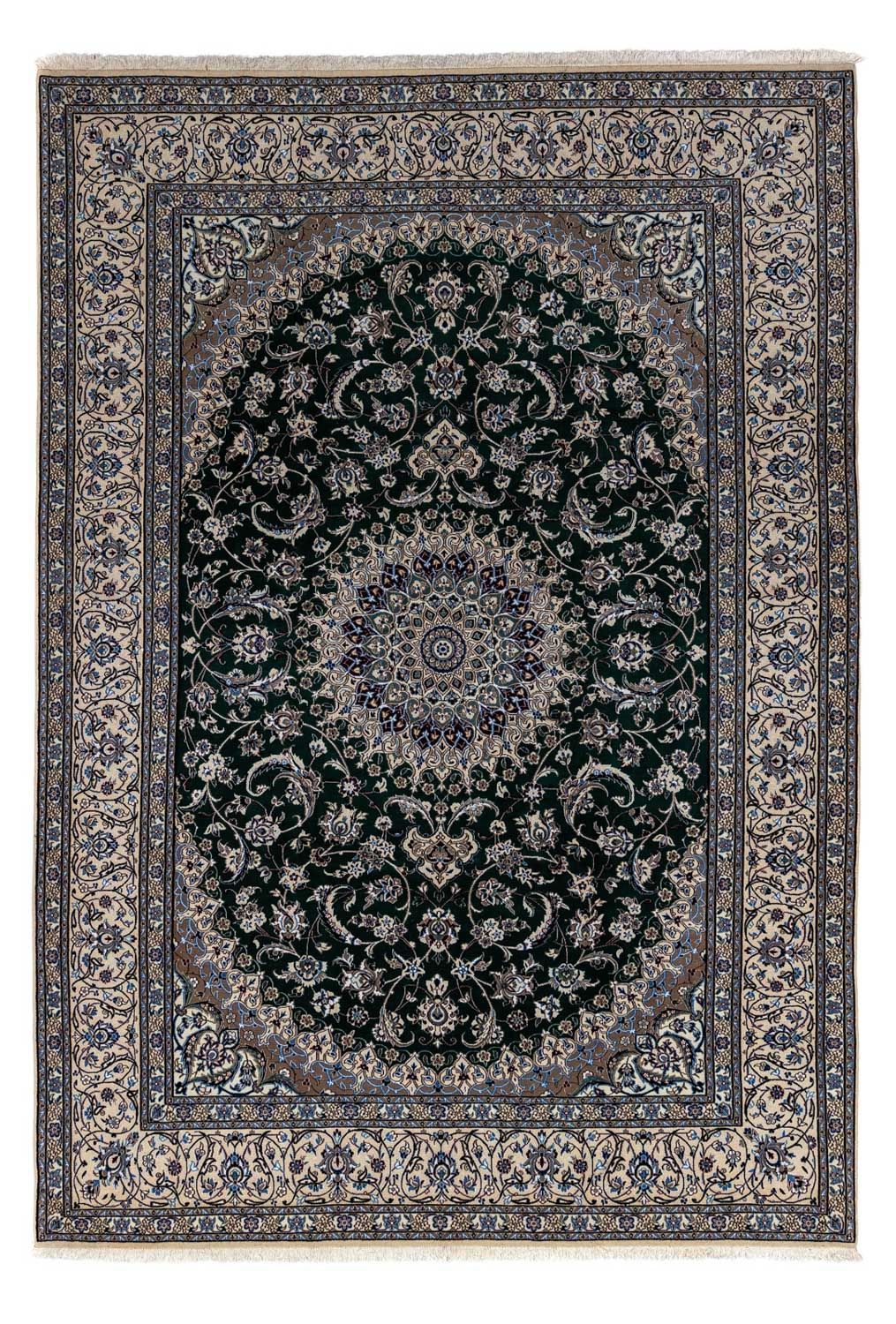Perser Rug - Ghom - 352 x 241 cm - black