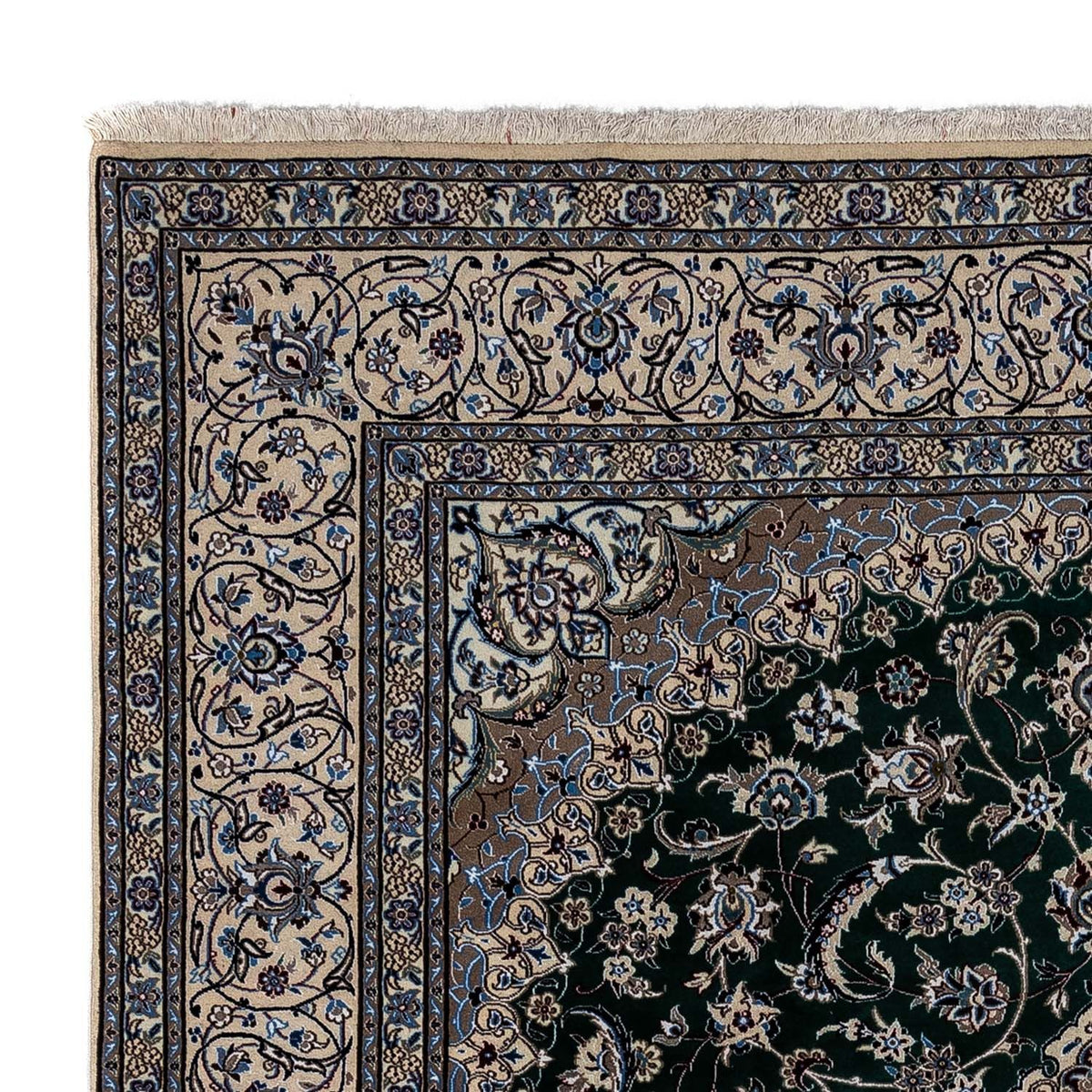 Perser Rug - Ghom - 352 x 241 cm - black